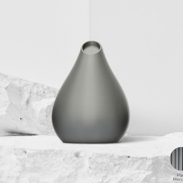 Urna minimalista en forma de gota